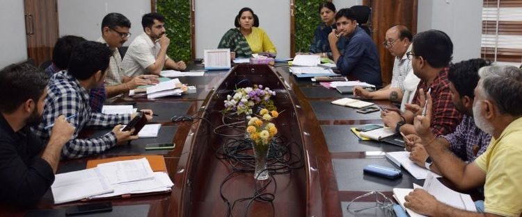 DDC Udhampur reviews implementation of RDD sector schemes
