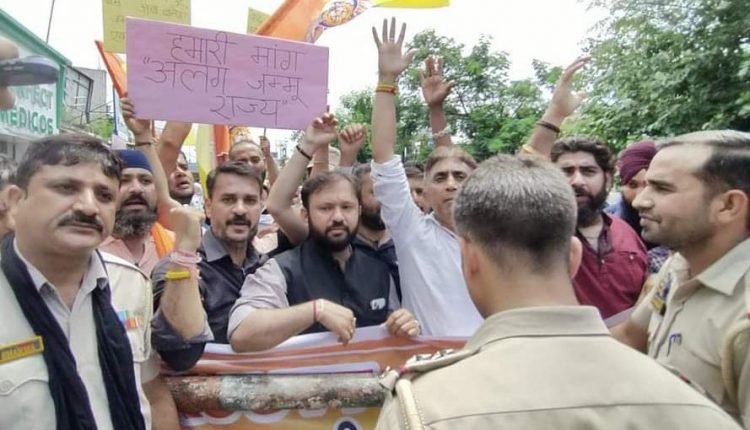 Separate Jammu State the only lasting solution: Ankur Sharma