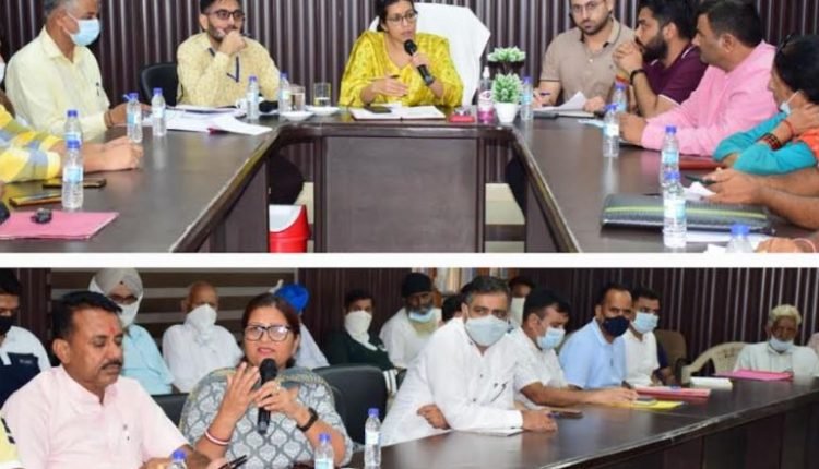 DC Jammu Avny Lavasa listens to people’s issues at R.S Pura