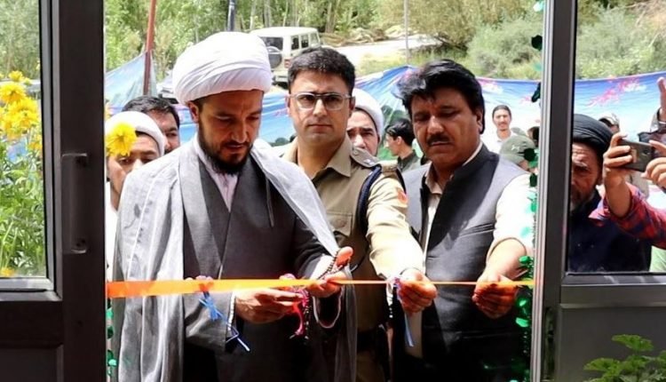 CEC Feroz Khan inaugurates hostel building of Jawadiah Project Care at Minjee Kargil