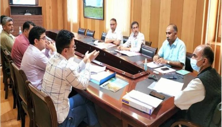 PCCF chairs 9th SLC meeting on Wood Based Industries of Kashmir division