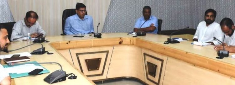 DDC Rajouri reviews implementation of RDD schemes  