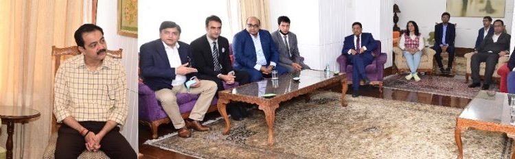 Delegation of Confederation of Indian Industry, Gujarat meets Lt Governor