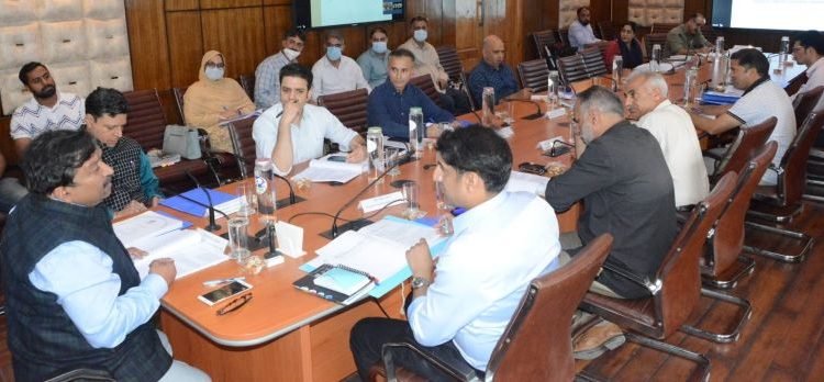 Dheeraj Gupta chairs Board Meeting of Srinagar Development Authority