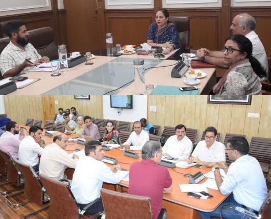 Sheetal, Shahid conduct ICG meeting to address grievances of ST employees