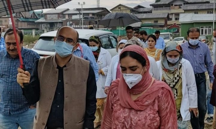 Bhupinder Kumar inspects various city hospital, reviews progress on ongoing works