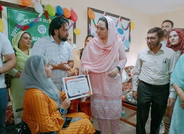 DC B'la presides 'Children with Special Needs' programme at GHSS