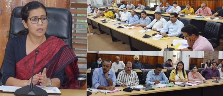 DC Jammu reviews progress of works under District Capex Budget, Developmental Deliverables