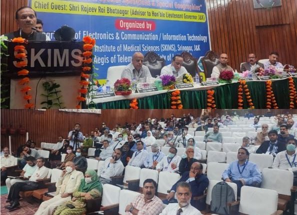 Advisor Bhatnagar inaugurates Two day Mid Term Conference-2022 on ‘Telemedicine in Special Conditions and Special Geographies’ at SKIMS