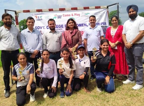 Fitness challenge competition concludes at GCW Udhampur
