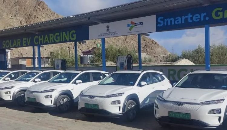 Ladakh joins e-vehicle revolution in India