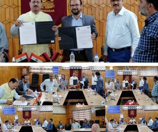 NIT Srinagar signs MoU with J&K LCMA for treatment of raw sewage