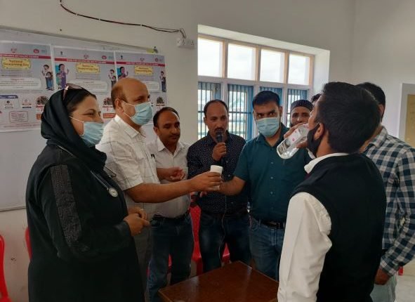 National De-worming day programme held at GBHSS, Shopian