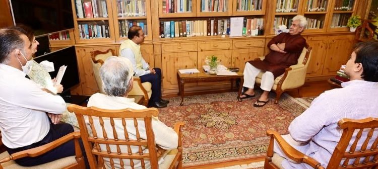 Delegation of SPIC MACAY calls on Lt Governor