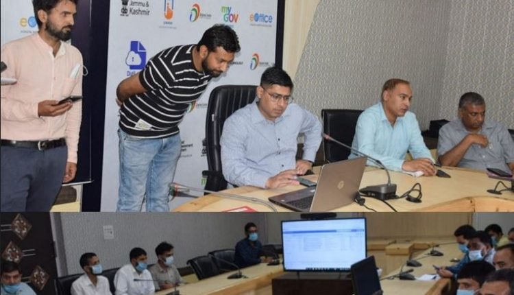E office working system launched in all Subdivisions, tehsils of Rajouri district