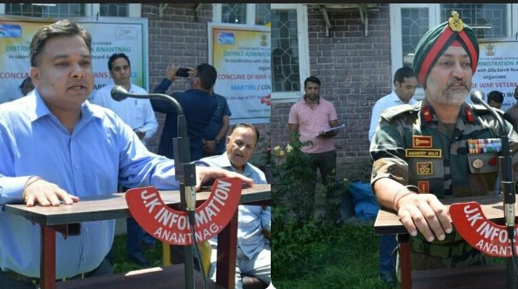 War Veterans, Police Martyrs conclave held at Anantnag