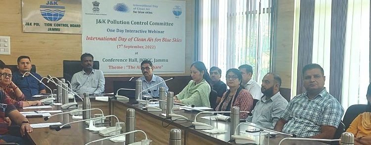 JKPCC observes “International Day of Clean Air for Blue Skies”