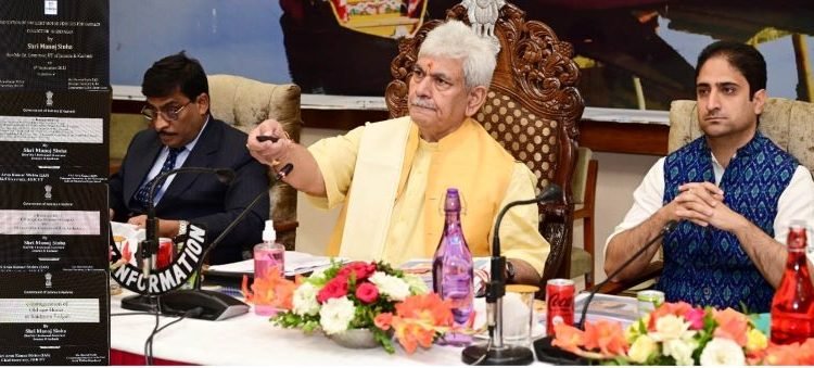 Lt Governor chairs review meeting of Srinagar District & Srinagar Municipal Corporation