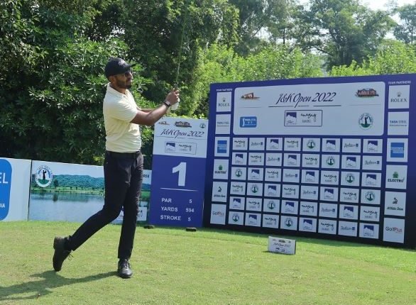 Yuvraj Singh Sandhu, Arjun Prasad claim joint lead on day one of J&K Open 2022
