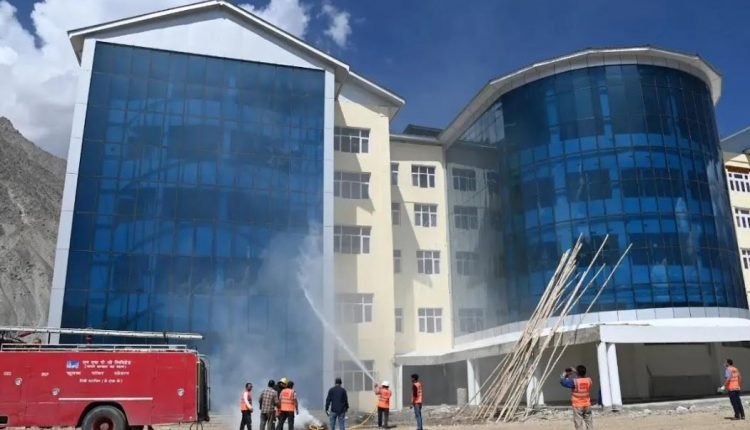 Mock drill exercise on earthquake disaster successfully conducted in Kargil