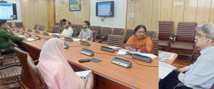 Dulloo reviews progress under Capex, CSS, NABARD for Animal, Sheep Husbandry and Fisheries