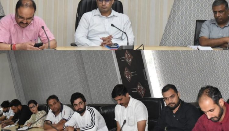 DDC Rajouri discusses execution plan   for implementation of ODF Plus