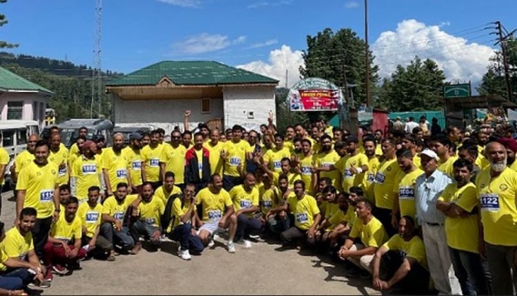 PWD (R&B) Ramban organizes Sanasar Marathon- 2022 under “FIT INDIA MOVEMENT”