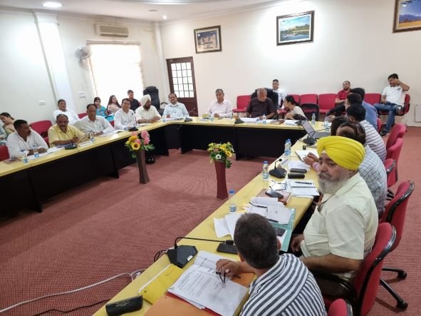 Bharat Bhushan chairs meeting of District Development Council