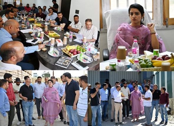 Director I&C Kashmir visits Industrial Estates of Shopian