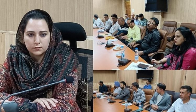 Rain Water harvesting to be reinforced under Jal Shakti Abhiyaan: Dr Sehrish