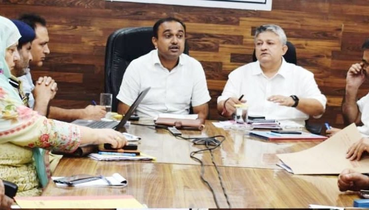 Div Com Jammu reviews developmental scenario, implementation of Govt schemes in Doda