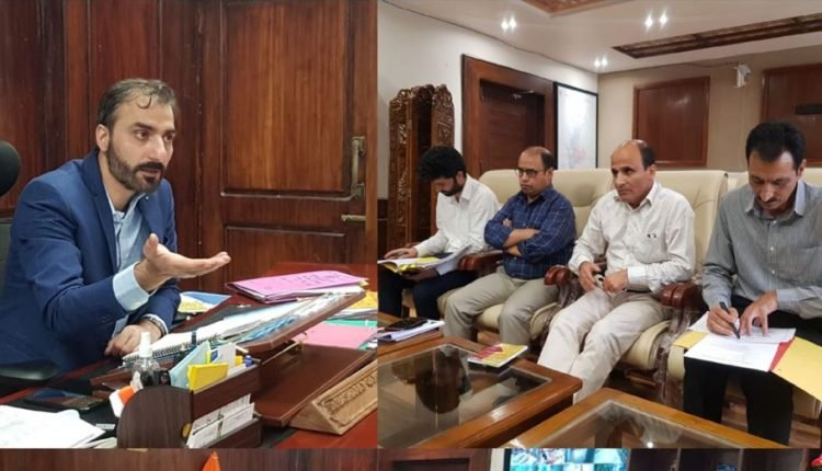 DC Anantnag Dr Basharat Qayoom issues directions for establishment of IRC