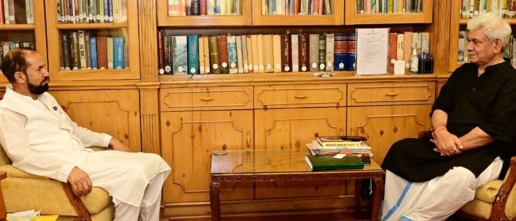 Former MP, President JKWP call on Lt Governor