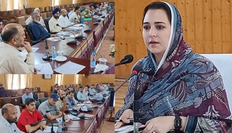 DDC Baramulla reviews developmental works of RDD, PDD under ADP