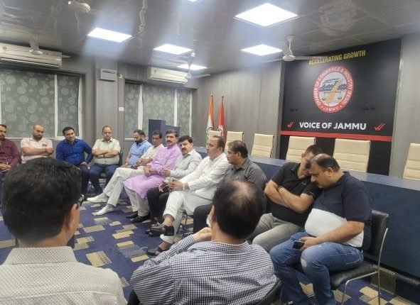 Jugal Kishore Sharma MP visited  Chamber House