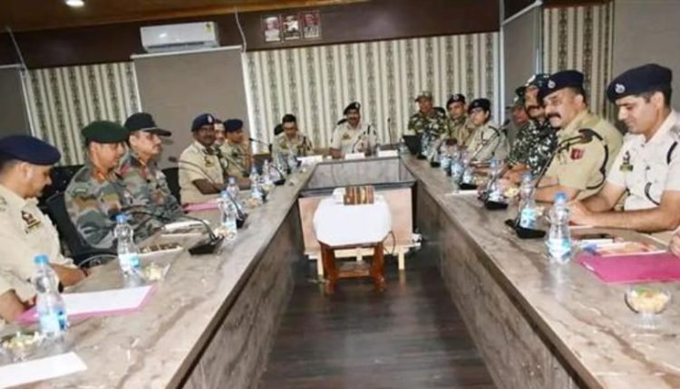 DGP Chairs security review meeting at Kupwara