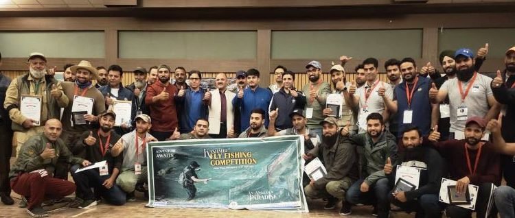 Tourism Department holds Kashmir fly fishing competition at Pahalgam