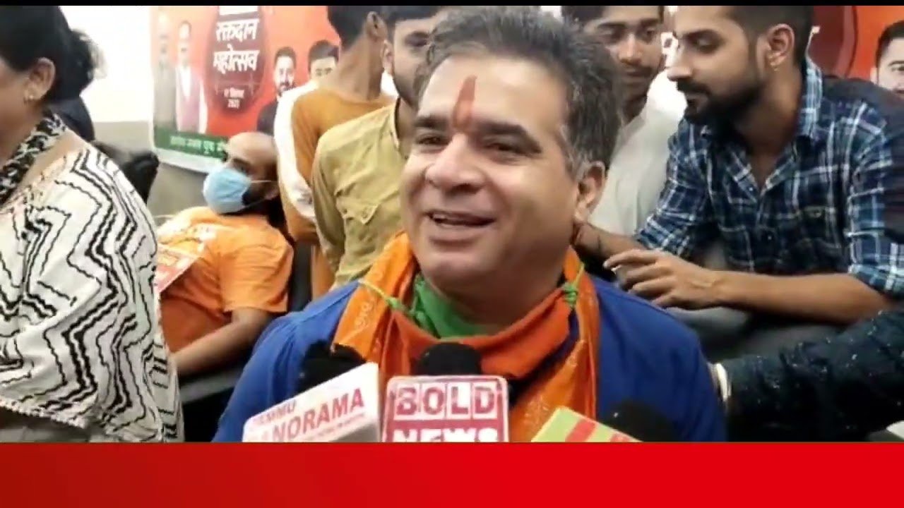 J&K BJP'S PRESIDENT RAVINDER RAINA INAUGURATE BLOOD DONATION CAMP ON PM MODI'S BIRTHDAY IN JAMMU
