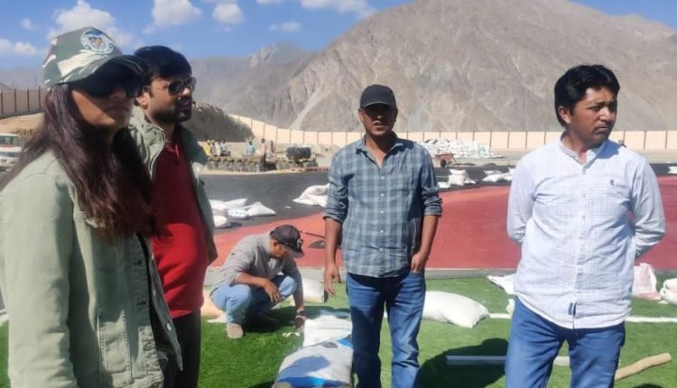Assistant Secretaries, Ministry of Youth Affairs and Sports GoI review sports infrastructure in Kargil