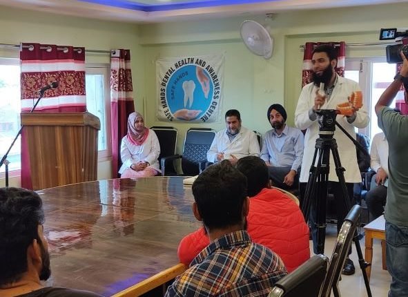 Oral Health Awareness camp launched at Central Jail Srinagar, Gandhi Jayanti