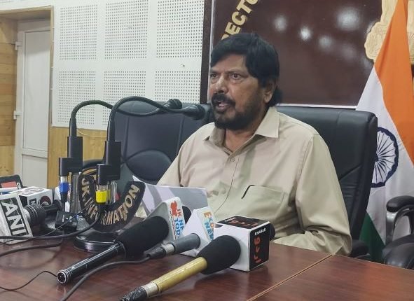 Development and peace in J&K is top priority of PM Modi led government: Ramdas Athawale