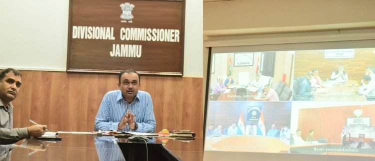 Div Com Jammu Ramesh Kumar reviews Special Summary Revision process in districts