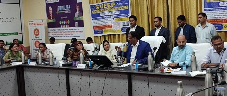 John Barla visits Ramban, reviews district developmental scenario, interacts with public representatives