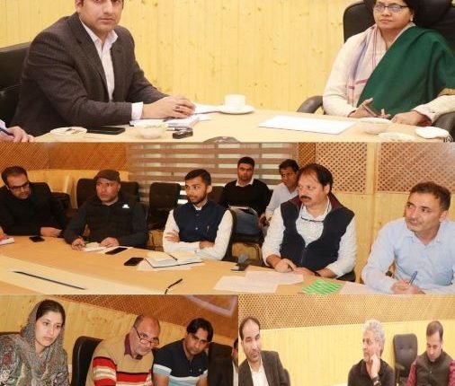 Sarita Chouhan reviews progress on Special Summary Revision in Srinagar