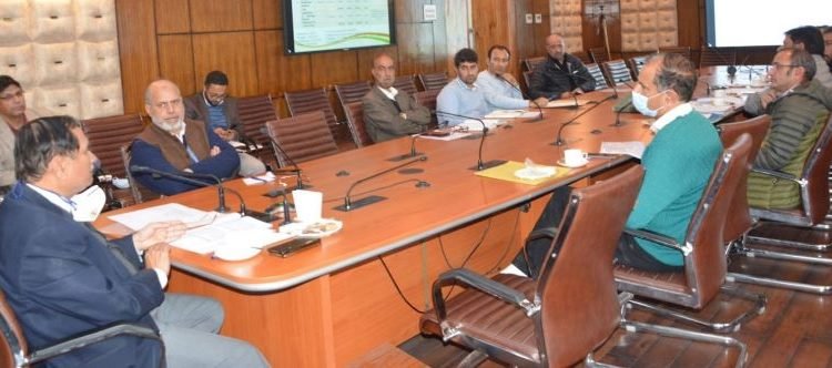 Advisor Bhatnagar reviews progress of construction works on newly established GMCs