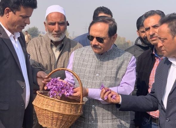 Advisor Bhatnagar visits IIKSTC Pampore, reviews its functioning