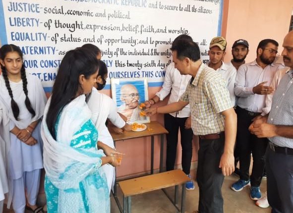 GDC Ramnagar celebrates Gandhi Jayanti