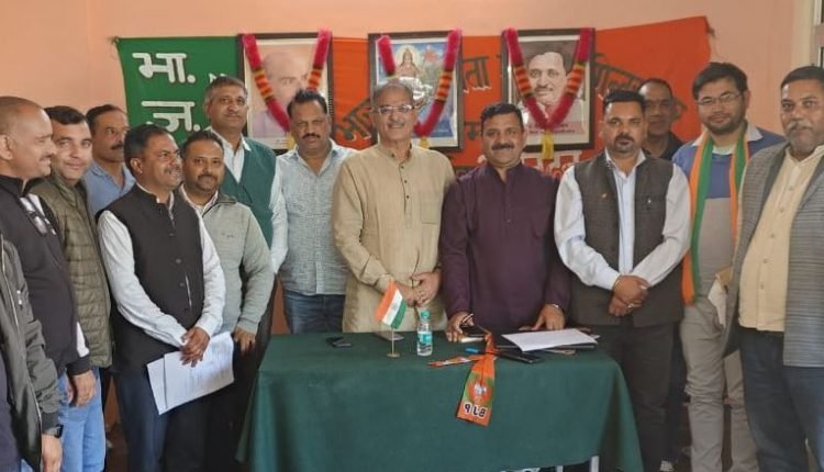 Kavinder asks party cadre to make PM Modi’s Sundernagar Rally a great success