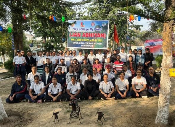 MY COLLEGE MY PRIDE: Labour of Love & Services held at GCW Udhampur