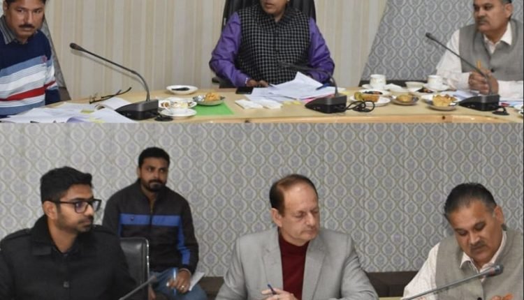 Sanjeev Verma reviews status of Special Summary Revision at Rajouri